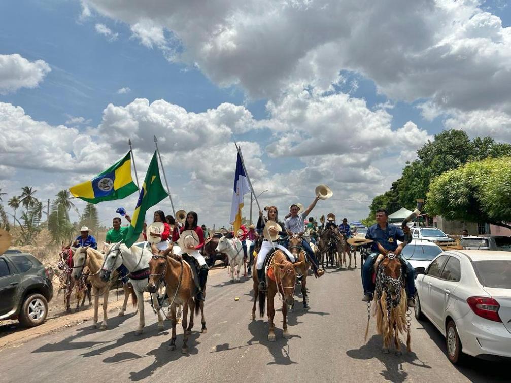 O evento ocorreu em comemoração ao aniversário de 60 anos do povoado.