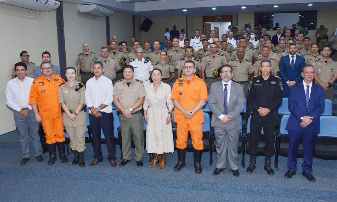 Deputado Professor Júnior Geo participa de aula inaugural do Curso Superior de Polícia – CSP 2022.