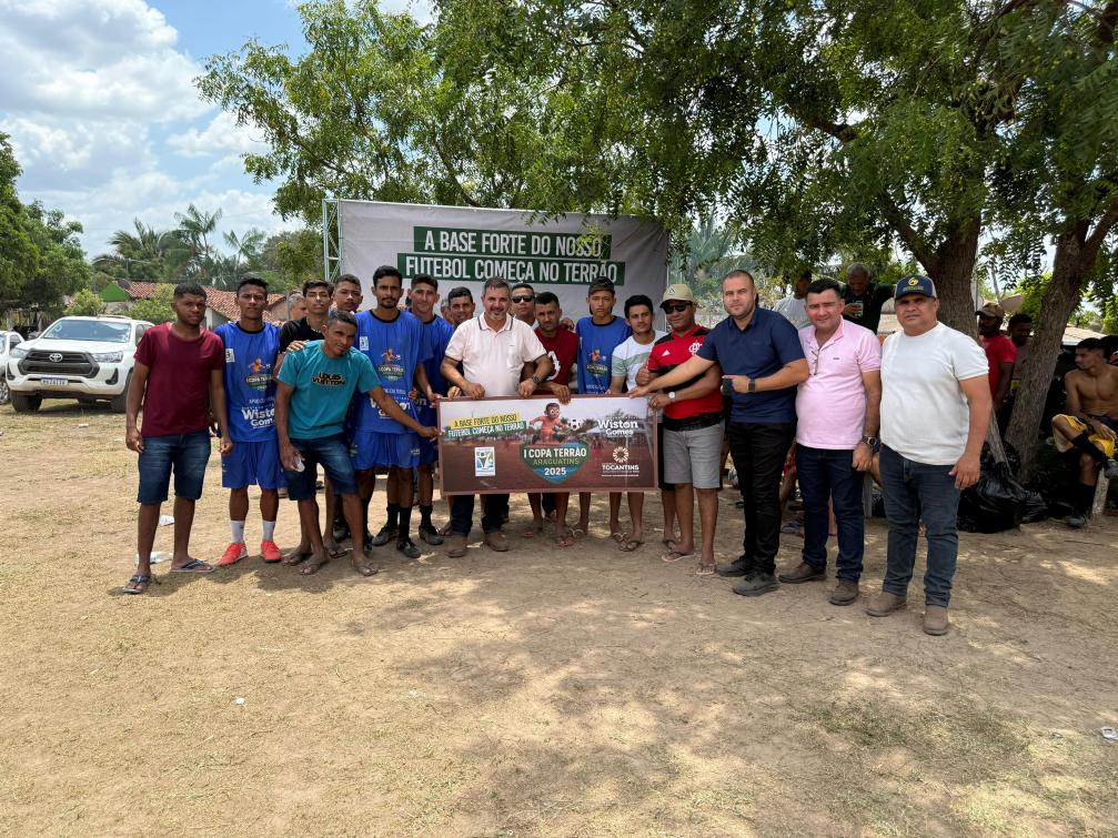 Estiveram presentes no evento, jogadores, familiares, lideranças da região e comunidade