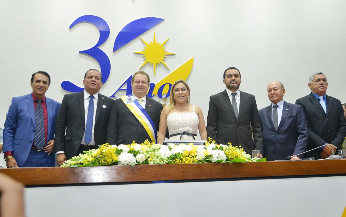 Posse aconteceu na manhã desta quarta na Assembleia Legislativa Posse aconteceu na manhã desta quarta na Assembleia Legislativa