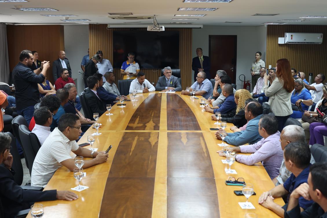 O encontro contou com a presença do presidente da Aleto, Amélio Cayres O encontro contou com a presença do presidente da Aleto, Amélio Cayres