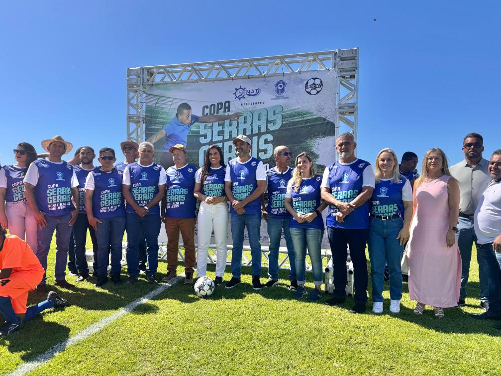 Em Ponte Alta do Bom Jesus, o presidente prestigiou a Copa Serras Gerais, no domingo. Em Ponte Alta do Bom Jesus, o presidente prestigiou a Copa Serras Gerais, no domingo.