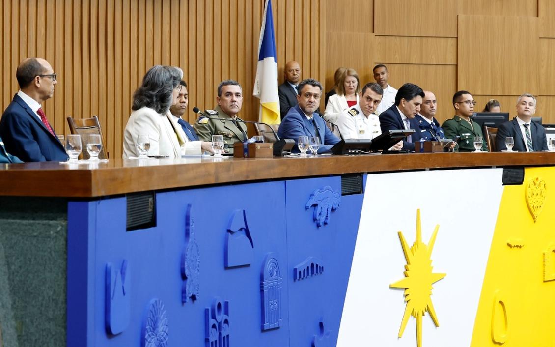 A solenidade foi presidida pelo deputado estadual Luciano Oliveira (PSD) A solenidade foi presidida pelo deputado estadual Luciano Oliveira (PSD)