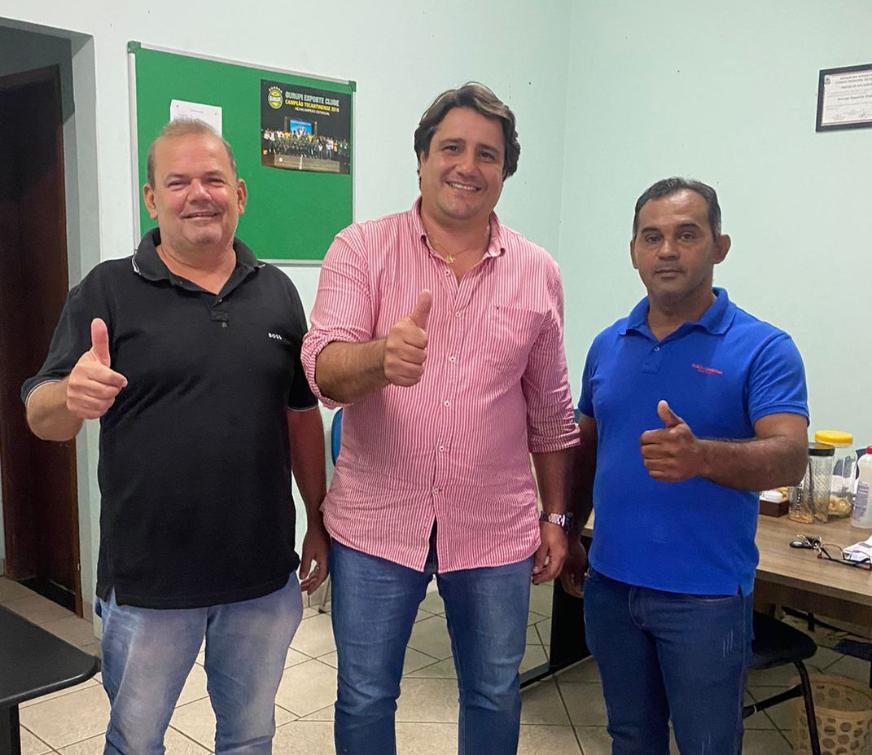 Incentivo ao esporte: dep.  Eduardo Fortes confirma investimentos no Gurupi Esporte Clube