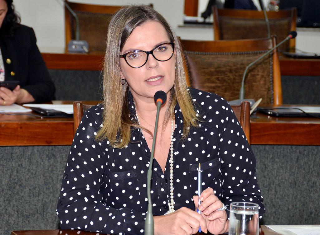 A deputada Claudia Lelis é autora da proposta A deputada Claudia Lelis é autora da proposta