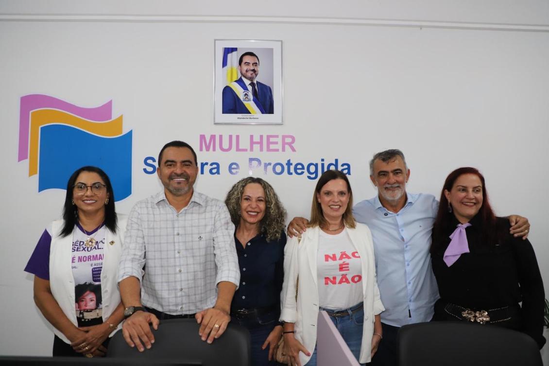 Claudia Lelis participa da inauguração da casa da mulher tocantinense, em Gurupi 