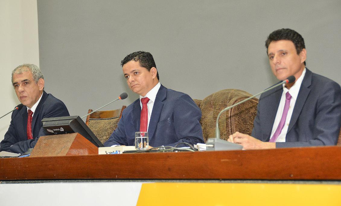 Deputados Zé Roberto ,Jorge Frederico e Nilton Franco