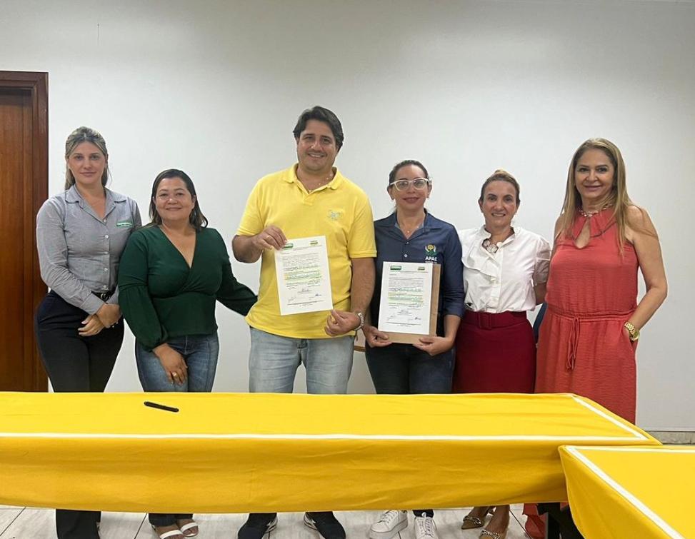 Com apoio do dep. Eduardo Fortes APAE de Gurupi e Aliança tem parcerias renovadas 