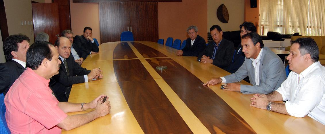 Presidente Gaguim e comitiva goiana Presidente Gaguim e comitiva goiana