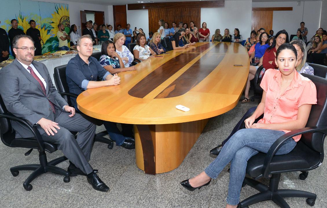 Evento aconteceu na sala da Presidência