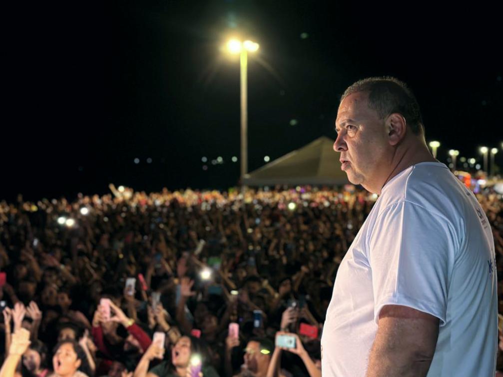 O evento reuniu uma multidão, que percorreuo trajeto entre a Conab e a Via Lago.