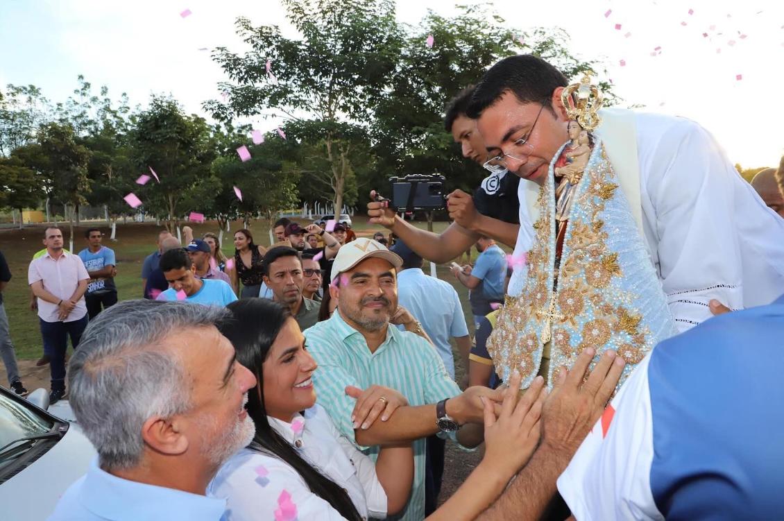 A manifestação religiosa foi mplantada no Bico do Papagaio neste ano. A manifestação religiosa foi mplantada no Bico do Papagaio neste ano.