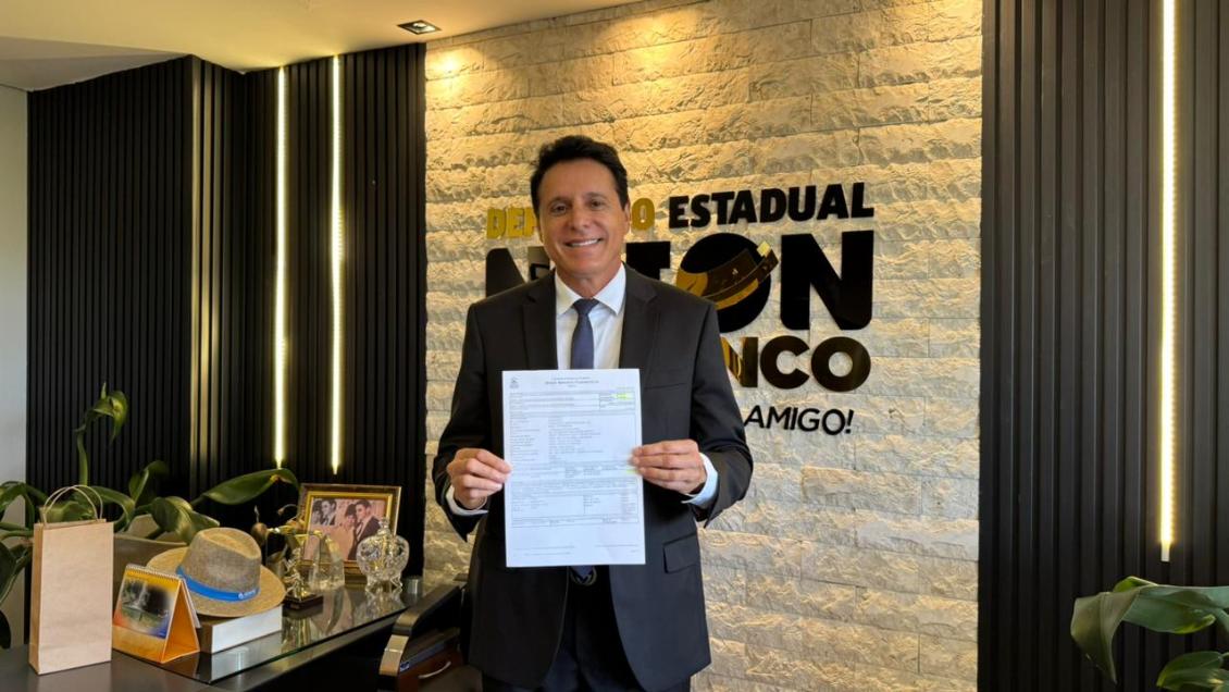 Nilton Franco garante R$ 100 mil para recuperação de estradas vicinais em Pium.