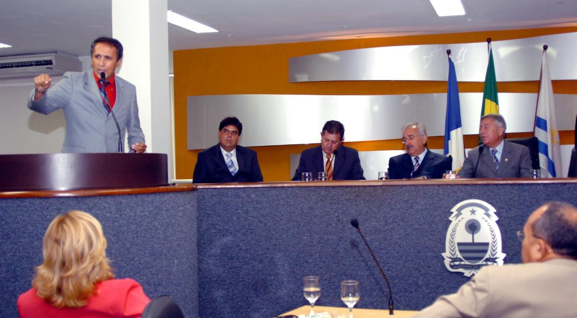 Gaguim em entrega de Título de Cidadão Palmense Gaguim em entrega de Título de Cidadão Palmense