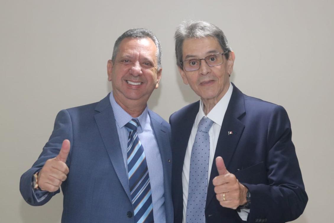 Antonio Andrade e Roberto Jefferson, presidente nacional do PTB Antonio Andrade e Roberto Jefferson, presidente nacional do PTB
