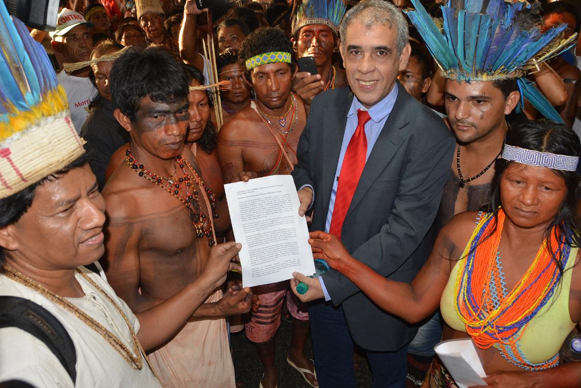 Índios protestam contra o MATOPIBA