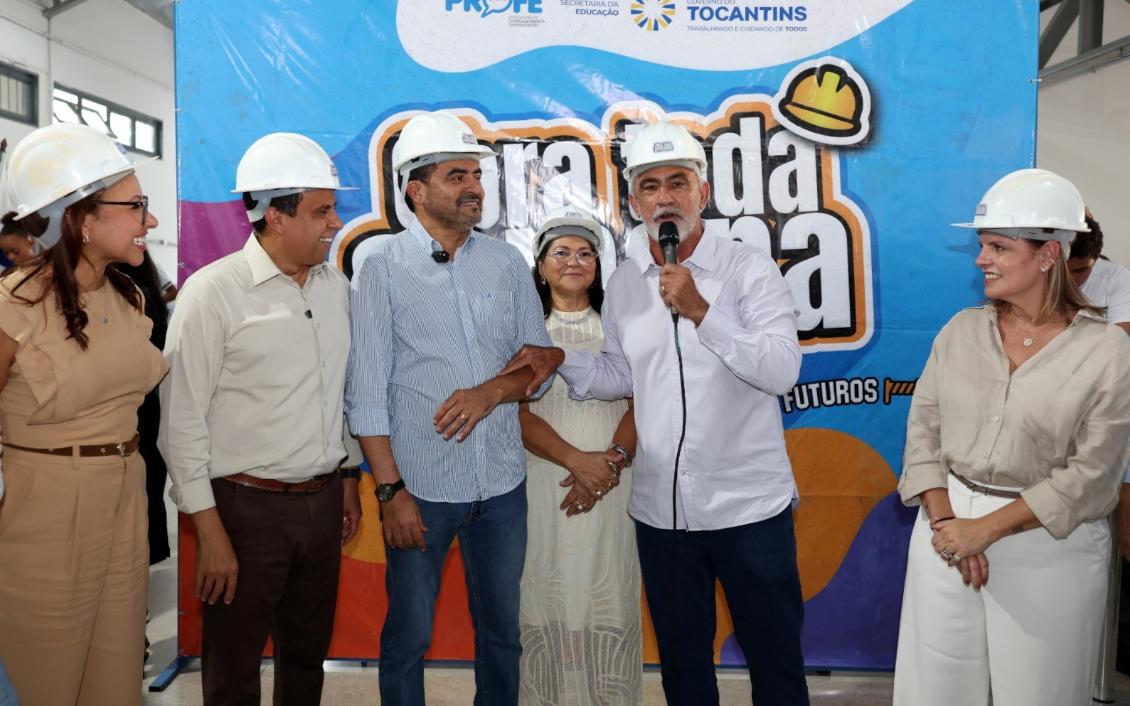 Amélio e outros parlamentares participaram das solenidades