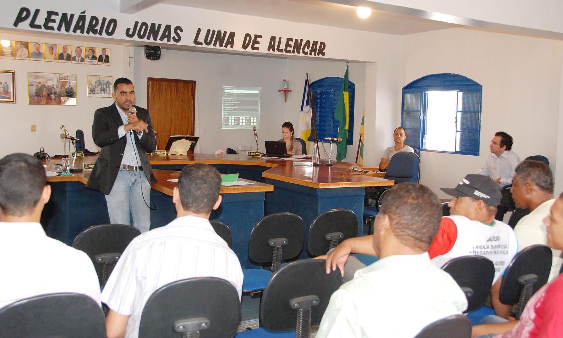 Integrantes da CPI da Telefonia em Arraias
