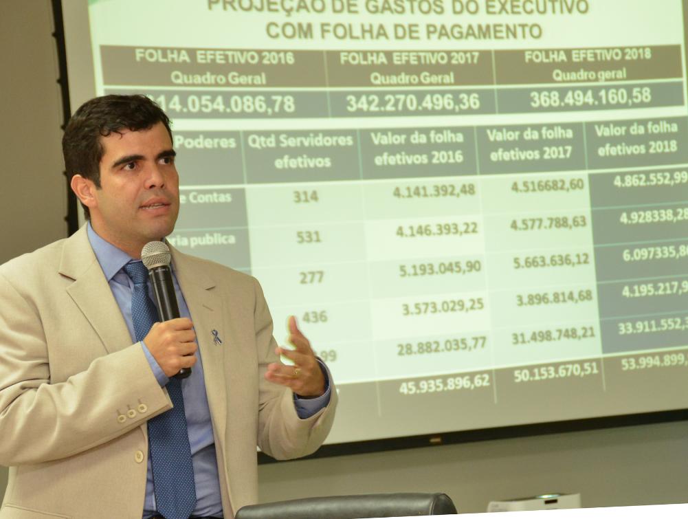 Ricardo Ayres em busca de sugestões para equilibrar contas do Estado do Tocantins