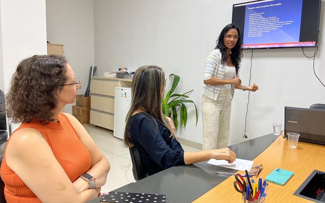 Diretora de Relações Públicas da Aleto, Lila Aires, ressaltou a importância da formação Diretora de Relações Públicas da Aleto, Lila Aires, ressaltou a importância da formação