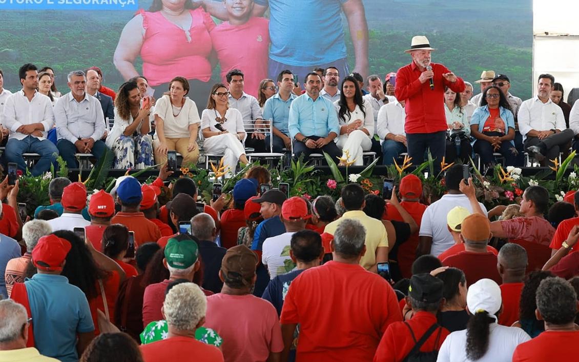 Amélio destacou a importância social e econômica da ação na região do Bico do Papagaio Amélio destacou a importância social e econômica da ação na região do Bico do Papagaio