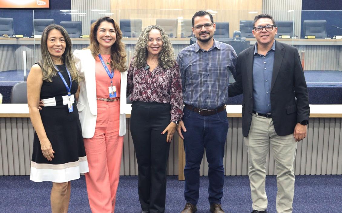 Evento reuniu técnicos da Escola e representantes da Câmara de Vereadores e do município