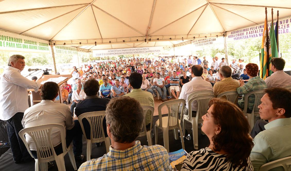 Deputados no lançamento da ordem de serviços da TO-342