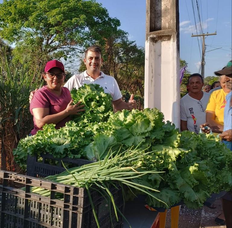 Horta Comunitária é sucesso em Dueré e atende mais 200 famílias