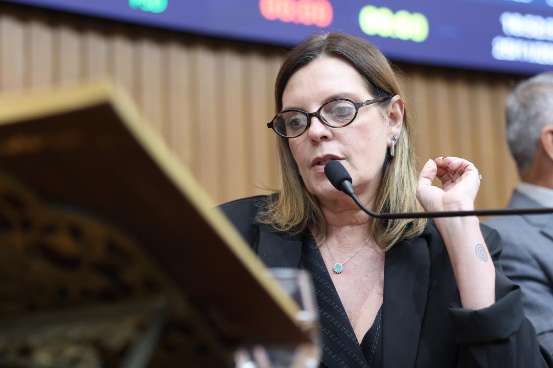 A deputada Cláudia Lelis é autora da proposta