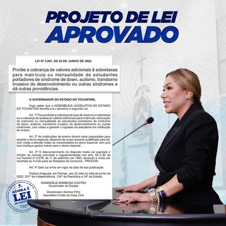 Proposta da deputada impede cobrança de taxas extras para alunos com deficiência Proposta da deputada impede cobrança de taxas extras para alunos com deficiência