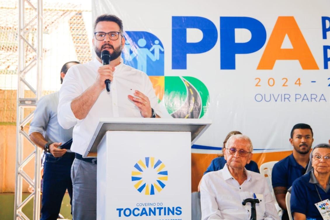 Deputado Mantoan participa do PPA, em Dianópolis 