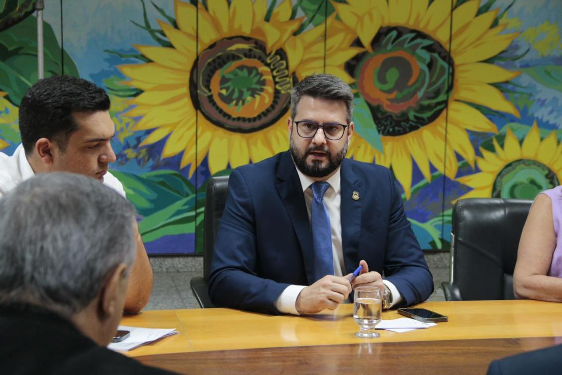 Deputado Mantoan em reunião da Frente Parlamentar em Defesa do Agronegócio do Tocantins