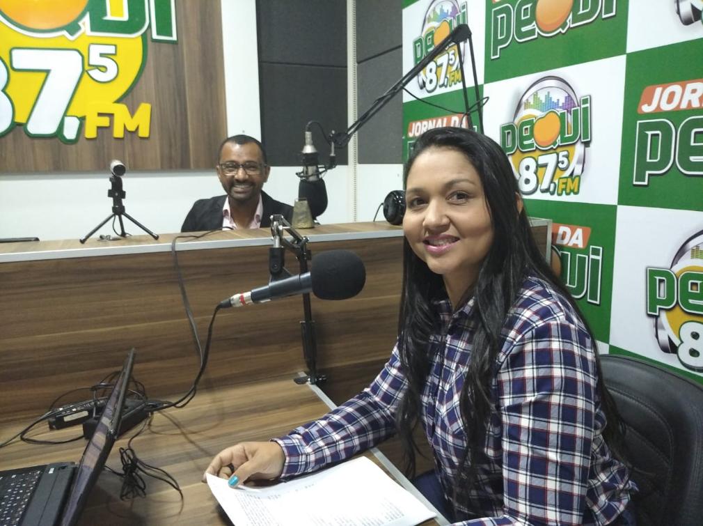 Entrevistada pelo radialista Joelson Alegria, Vanda Monteiro citou os desafios que Palmas enfrenta.