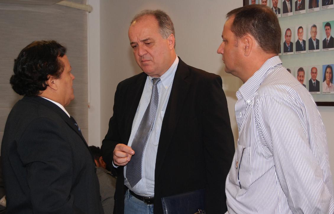 David Torres com deputado Paulo Roberto David Torres com deputado Paulo Roberto