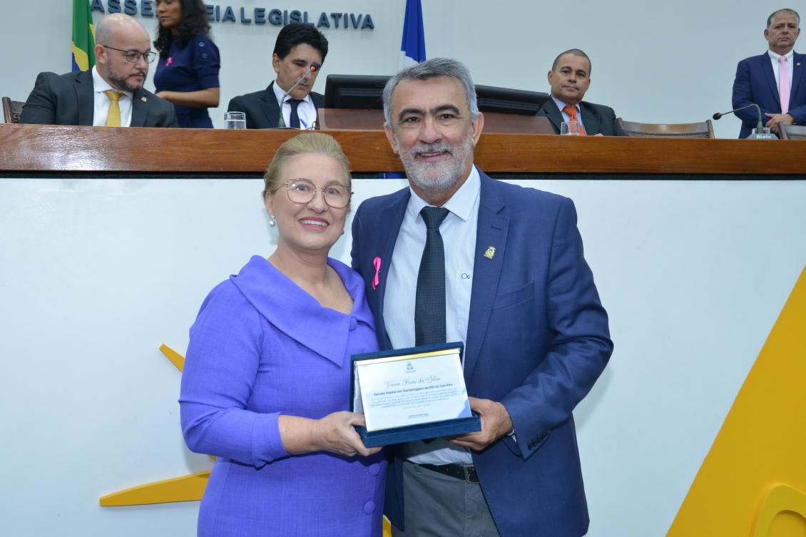 Vaina Freire trabalha na Assembleia Legislativa desde 1º de janeiro de 1989.