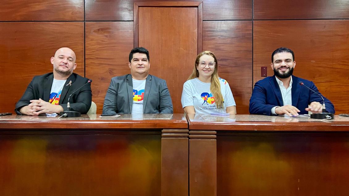 Léo Barbosa participou do 1º Encontro de Pais de Autistas do Tocantins