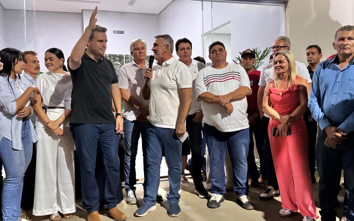 Em seu discurso, Cayres ressaltou a importância das obras para a população Em seu discurso, Cayres ressaltou a importância das obras para a população