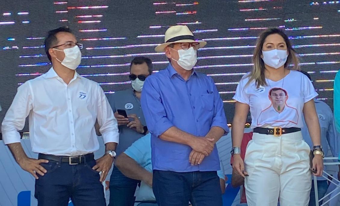 Luana Ribeiro reforçou seu apoio à candidatura de Wagner Rodrigues. Luana Ribeiro reforçou seu apoio à candidatura de Wagner Rodrigues.