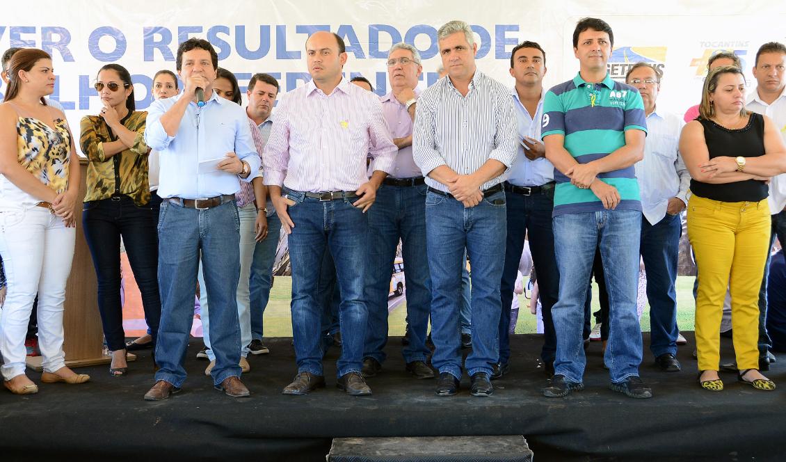 Presidente da Assembleia acompanha o governador  em inauguração de obras