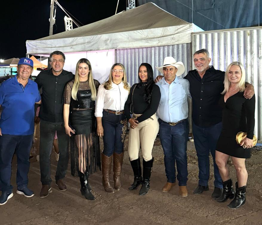 Presidente da Aleto prestigiou programação desta segunda-feira, 11, com o prefeito Zim da Agronorte.