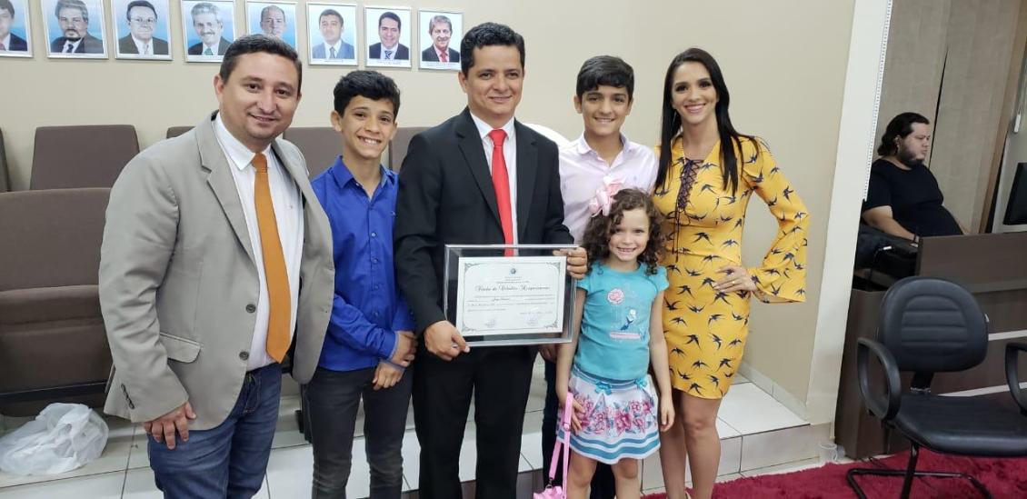 Jorge Frederico recebe título de cidadão Araguainense