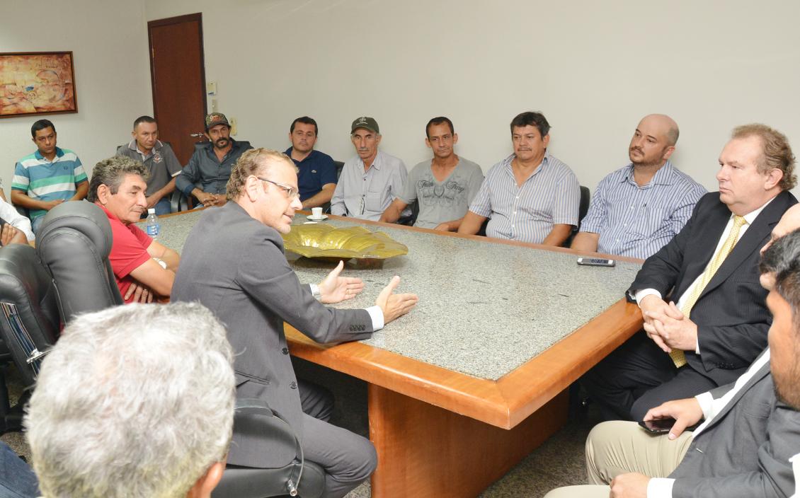 Reunião foi mediada pelo presidente da Casa