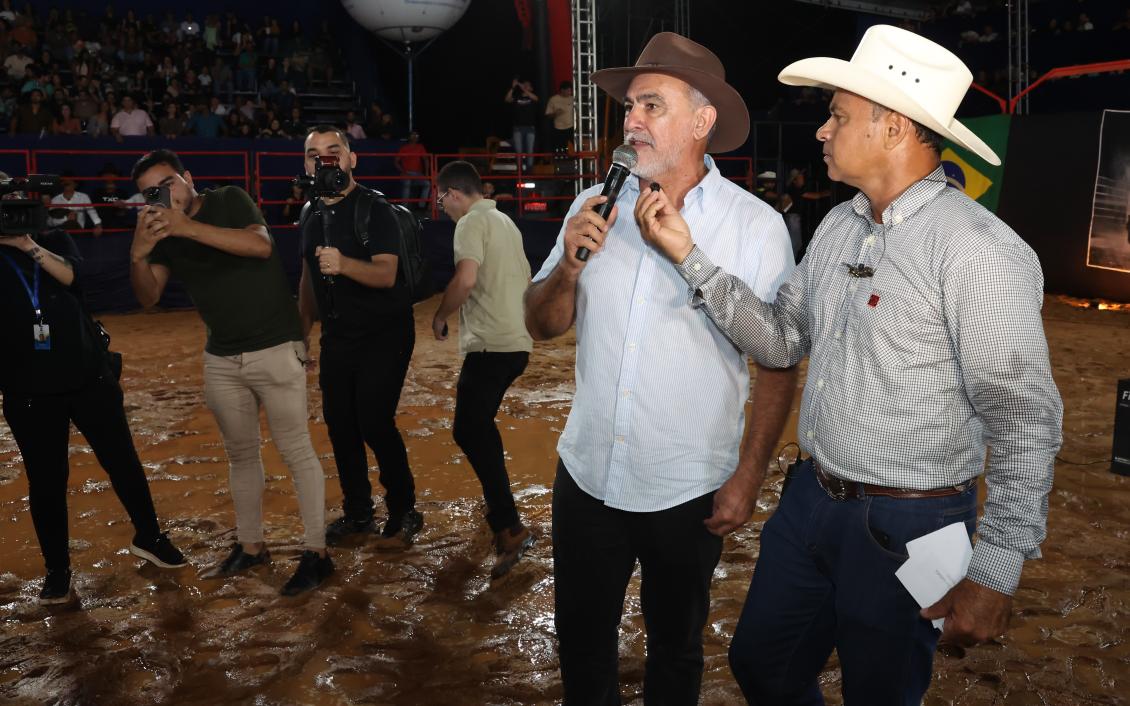 Em seu discurso, Amélio destacou a importância do evento para o calendário cultural do distrito Em seu discurso, Amélio destacou a importância do evento para o calendário cultural do distrito