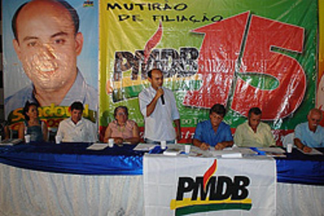 Reunião regional do PMDB Reunião regional do PMDB