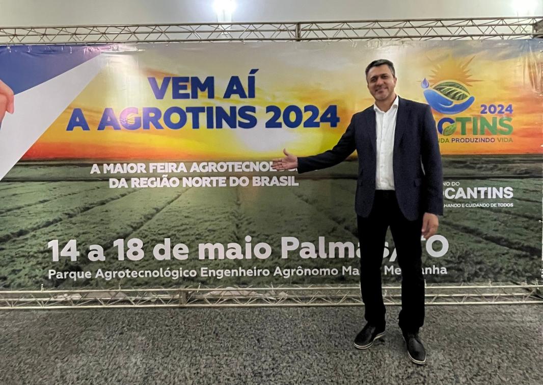 A Agrotins está agendada para ser realizada nos dias 14 a 18 de maio, no Parque Agrotecnológico