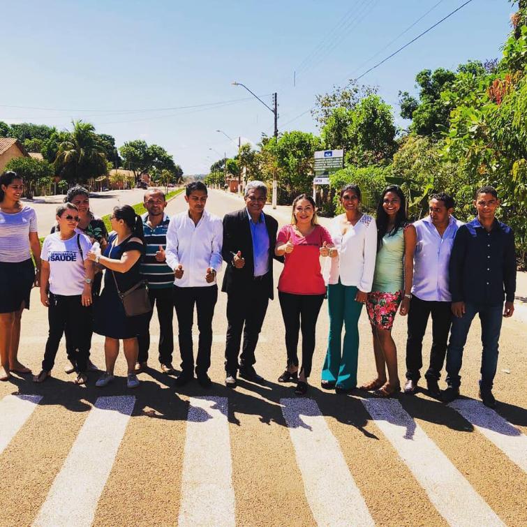 Luana entrega asfalto em Palmeirante feito com recursos deixados pelo senador João Ribeiro Luana entrega asfalto em Palmeirante feito com recursos deixados pelo senador João Ribeiro
