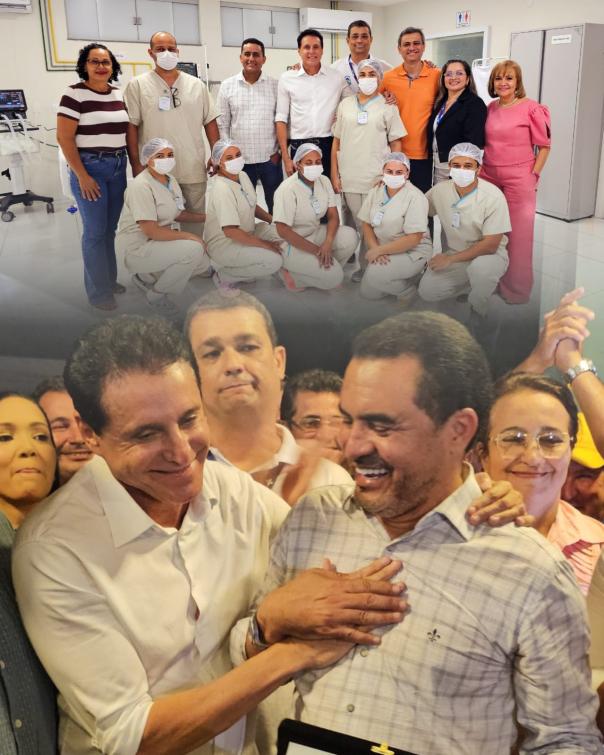 Registro da conquista de 10 novos leitos de UTI para Paraíso do Tocantins