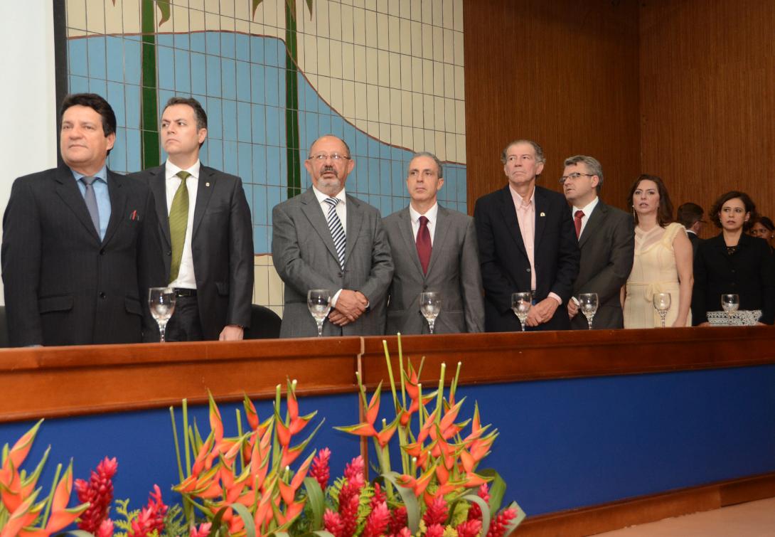 Presidente da AL prestigia envento no Tribunal de Contas