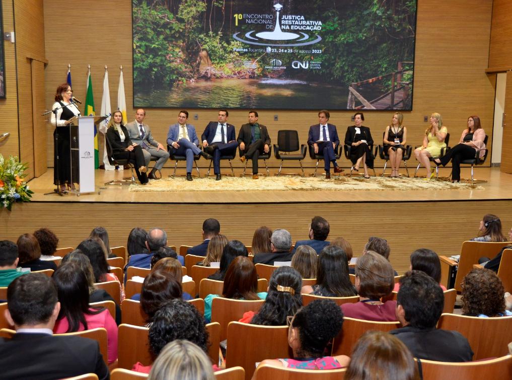 Evento está alinhado às diretrizes do CNJ sobre a política nacional de justiça restaurativa Evento está alinhado às diretrizes do CNJ sobre a política nacional de justiça restaurativa