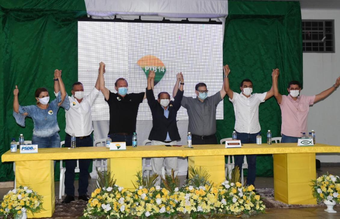 Antonio Andrade, Virgínia Andrade, Mauro Carlesse, Otoniel Andrade, Dr Hugo, Wanderlei e Valdemar Jr Antonio Andrade, Virgínia Andrade, Mauro Carlesse, Otoniel Andrade, Dr Hugo, Wanderlei e Valdemar Jr